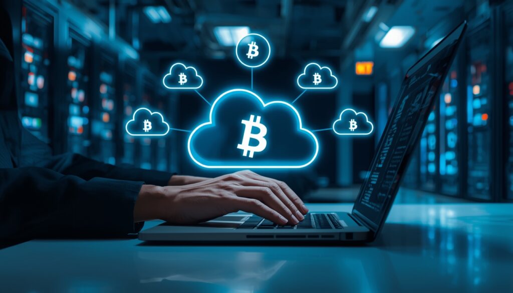 Cloud mining without hardware